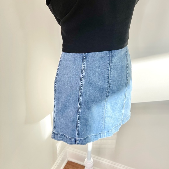 Free People Modern Femme Denim Mini - Picture 8 of 10